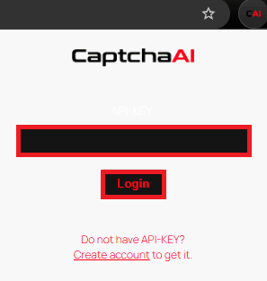 captchaai-enter-api-key