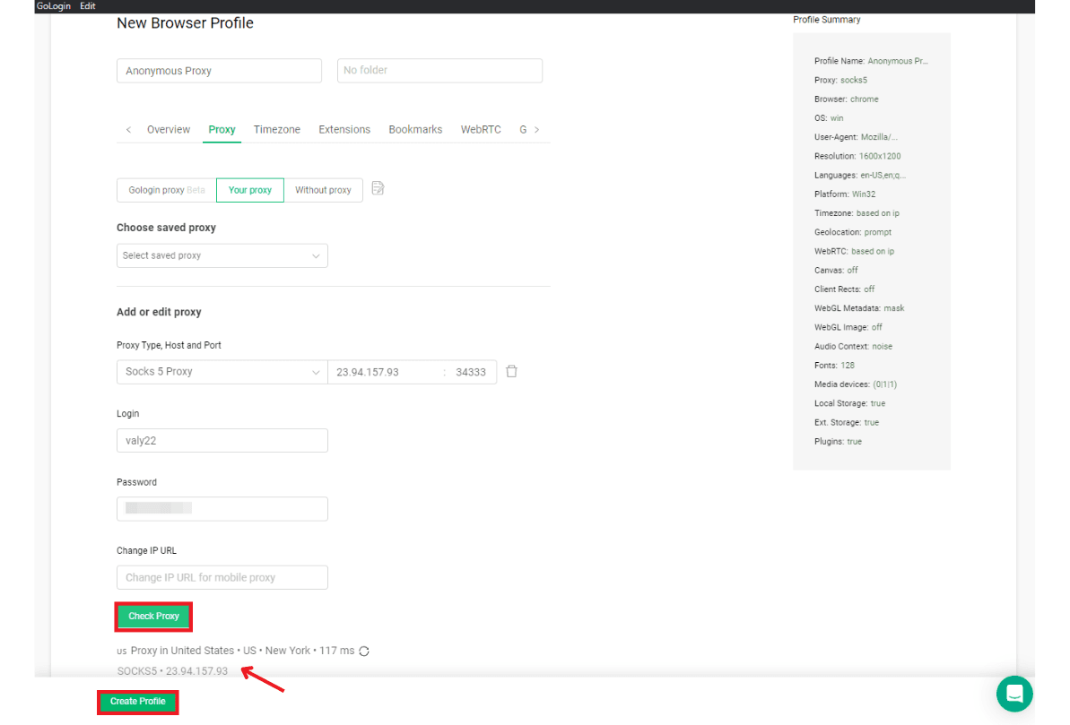 check-proxy-connection