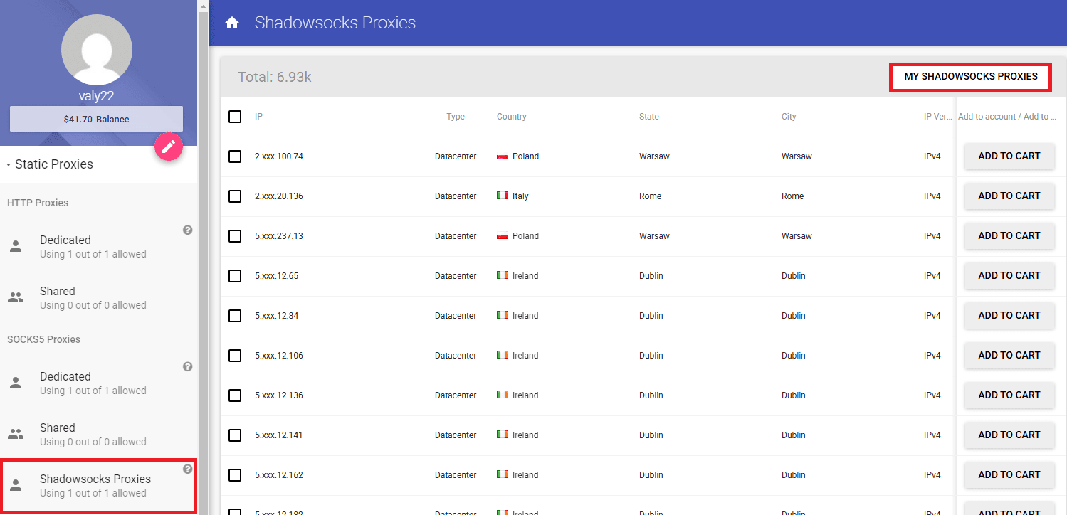 dedicated-shadowsocks