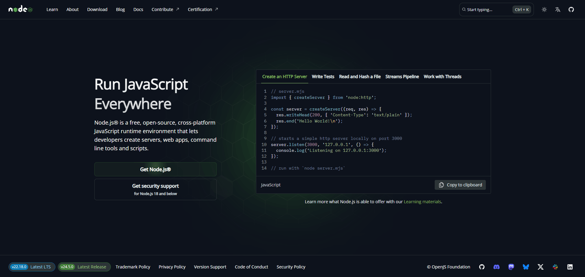 download-nodejs