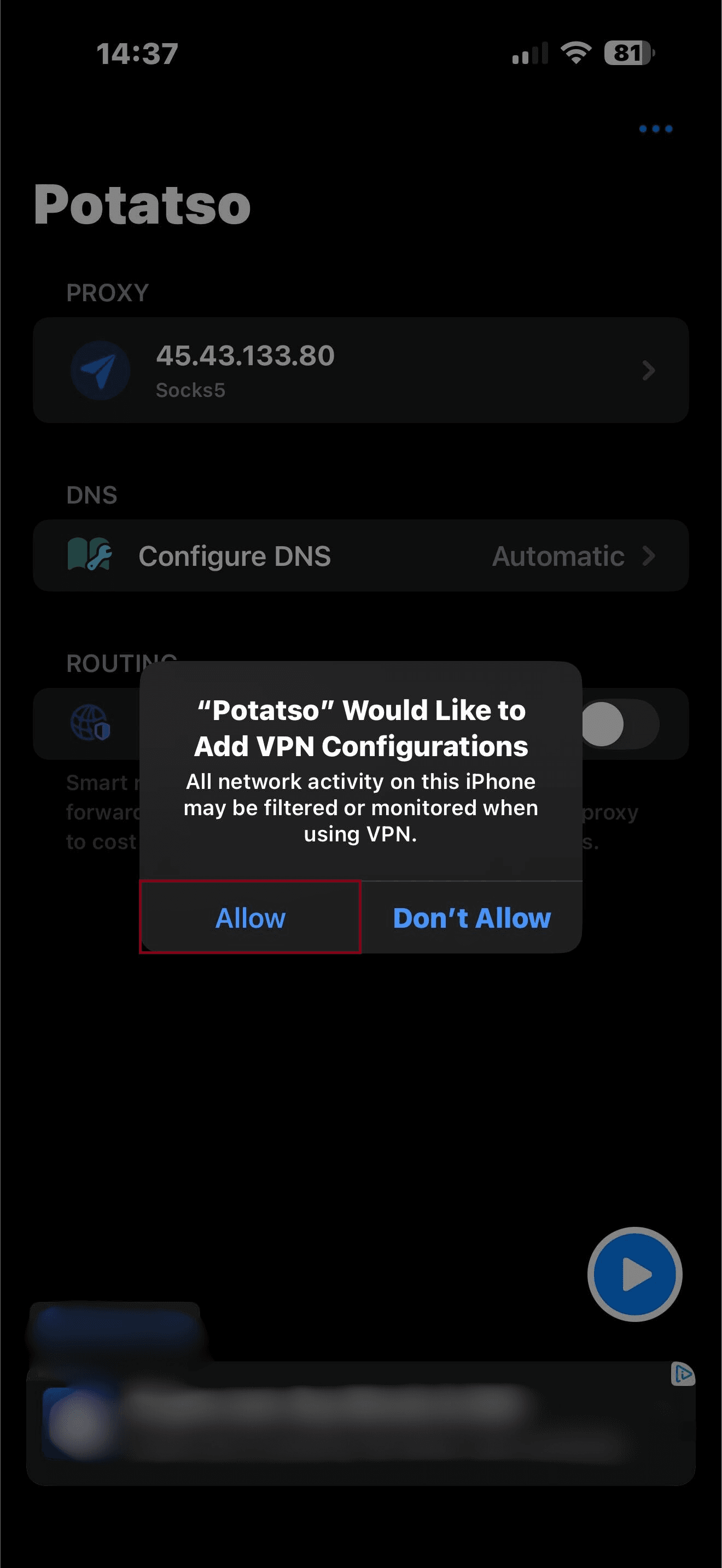 ios-potatso-allow-vpn-configuration