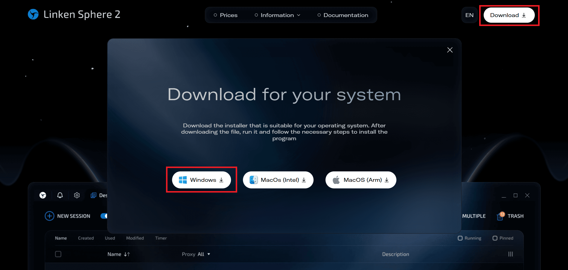 linken-sphere-download