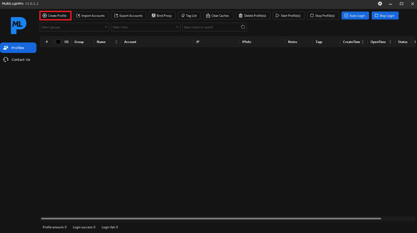 multiloginpro-create-profile