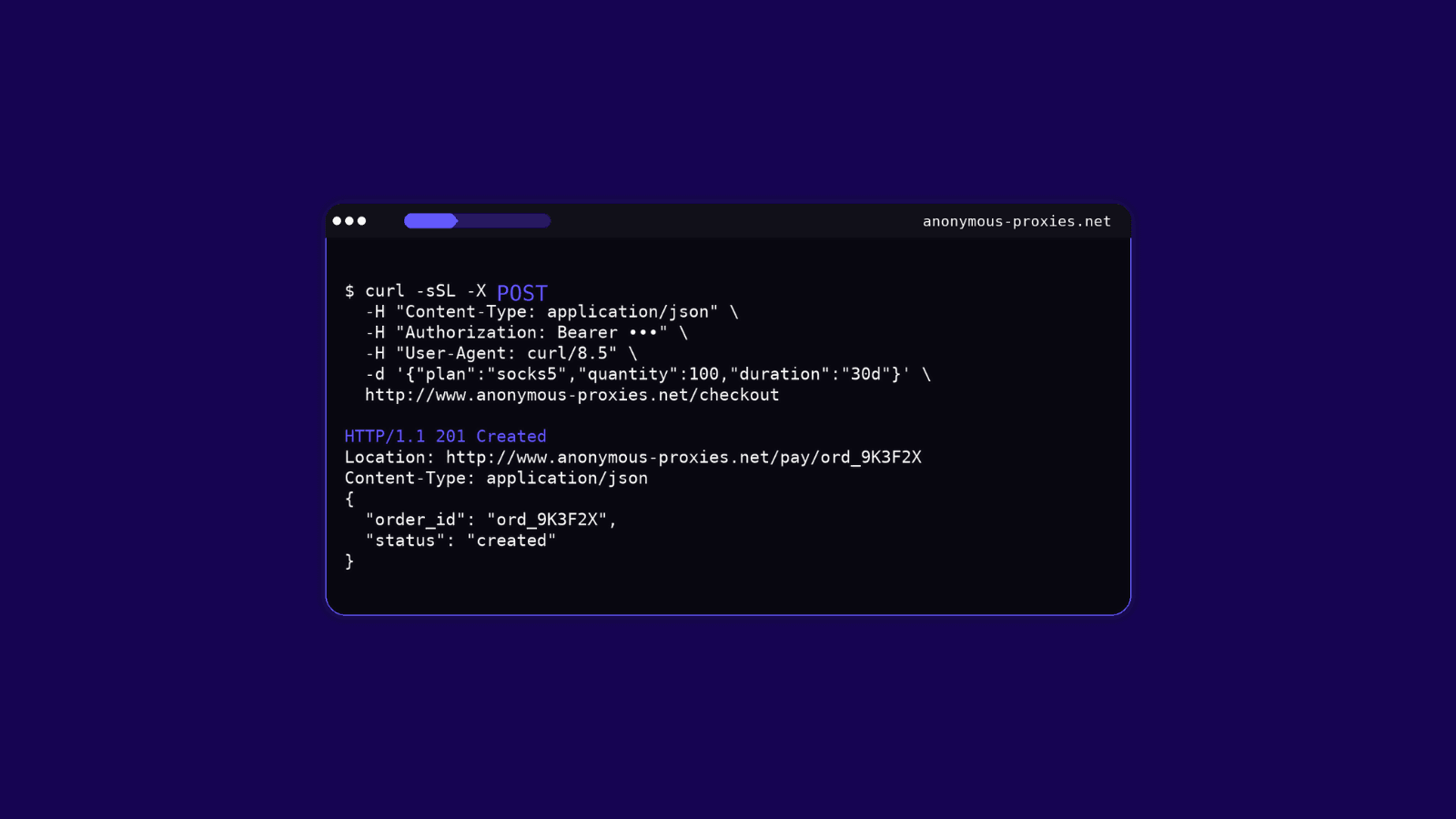 Send http headers using curl hero image