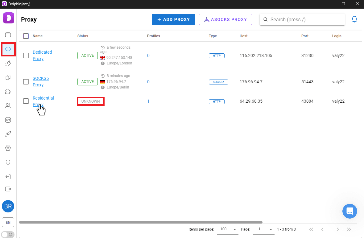 test-proxy-connection