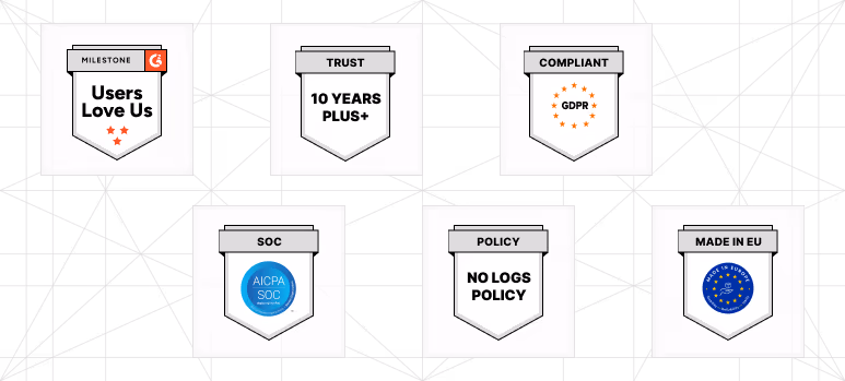 Trusted by industry leaders - badges