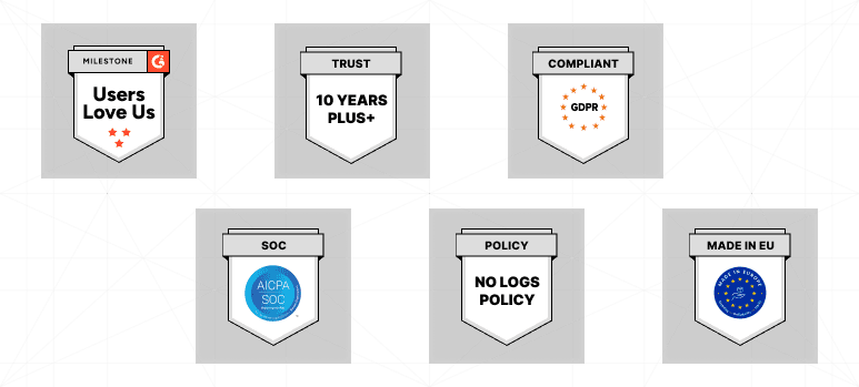 Trusted by industry leaders - badges