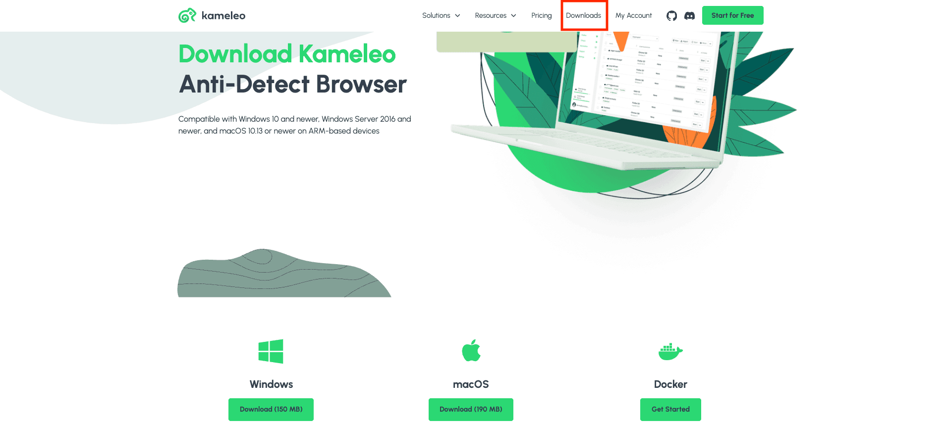 Download Kameleo browser