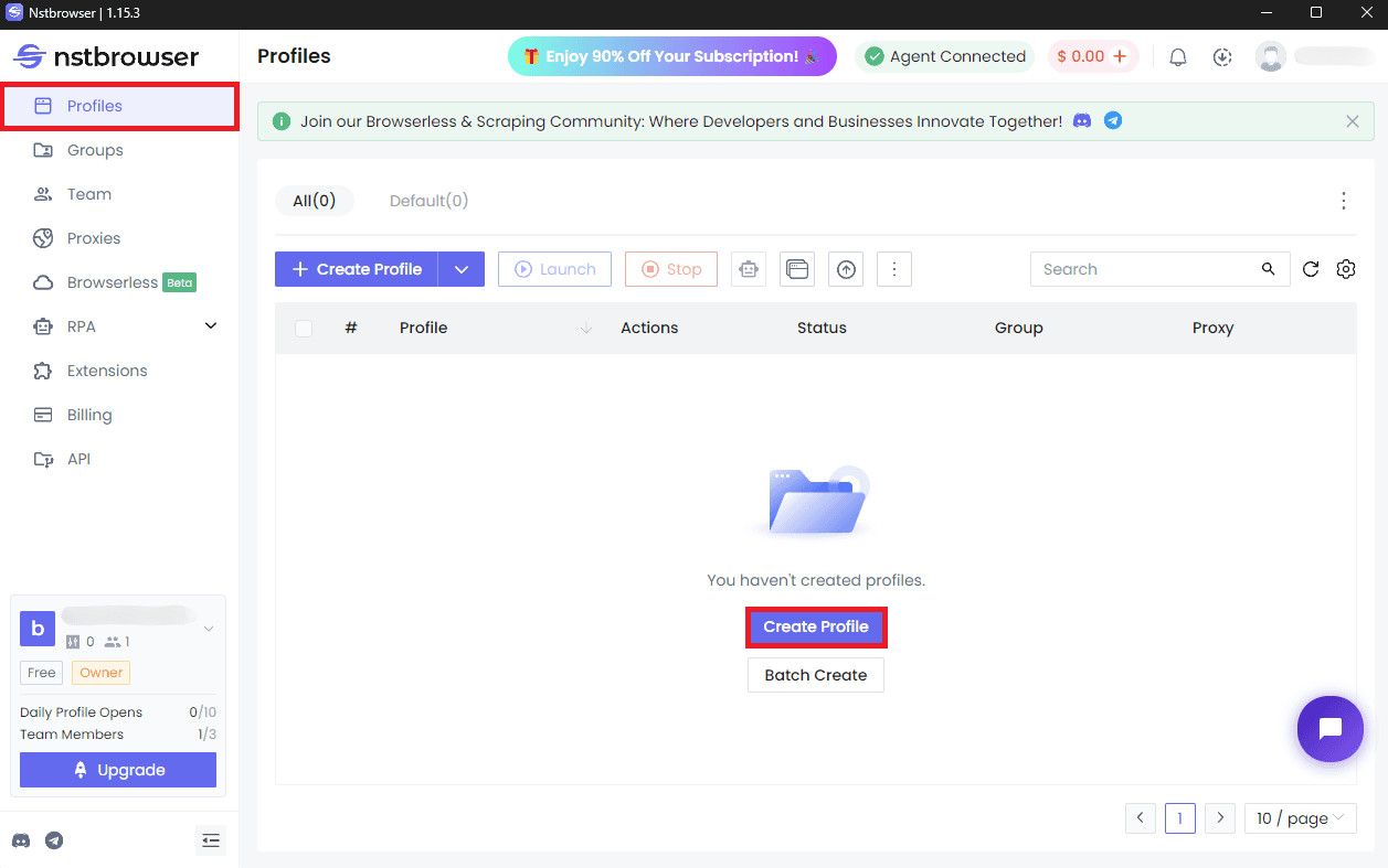 nstbrowser-create-profile