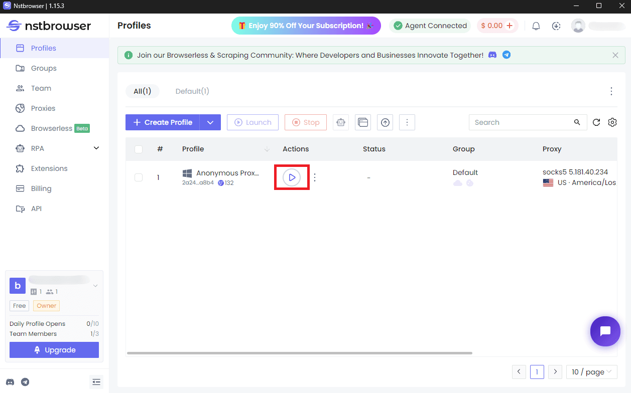 nstbrowser-start-profile
